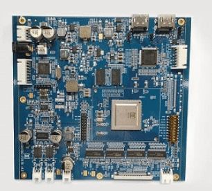 Digital electrocardiograph PCB prototype circuit board